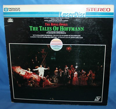 The Loyal Opera The Tales of Hoffmann 1981 Pioneer Video 2 Laserdisc Gatefold 