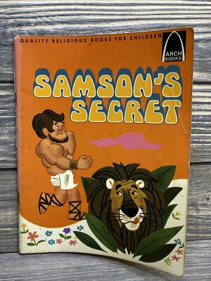 Vintage Arch Books 1970 Samsons Secret Loyal Kolbrek Chris Larson Paperback Book