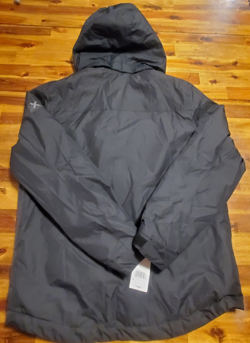 ZeroXposur S82120 Midweight Dozer Hooded Jacket Men's Blk Sz SMALL