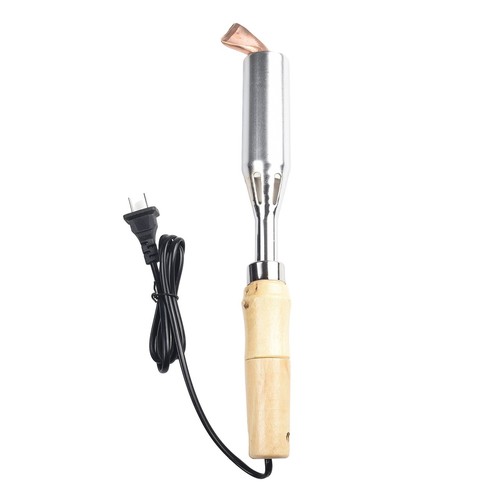 Soldering Iron Welding Electronic Copper Chisel Wood Handle 100/150/200/300W - Picture 17 of 37