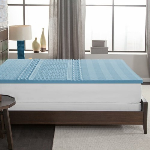 Mainstays 1.5” 7-Zone Memory Foam Mattress Topper, Twin/Twin-XL - Picture 5 of 7