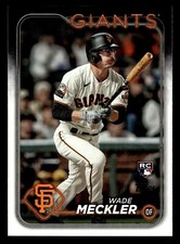 WADE MECKLER RC 2024 Topps Series 2 #458 San Francisco Giants