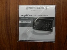 New - SiriusXM Onyx EZR Vehicle Kit Quick Start Guide
