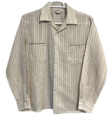 60s〜70s California Bowling Shirt Vintage 1960s Fastline MCM Racing Team California Bowling Shirt Co