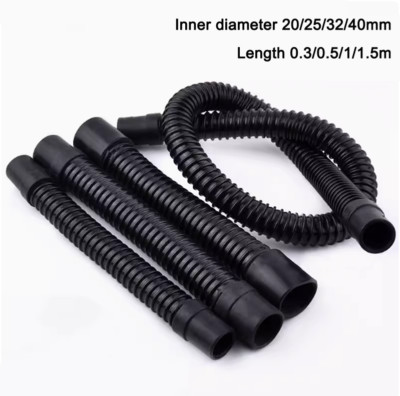Aquarium Wellschlauch schwarz Filterpumpe Flexi Rohr Innendurchmesser 20-40mm