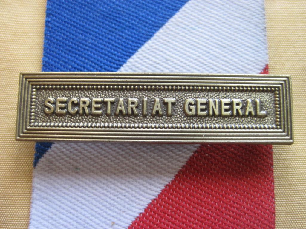 Médaille en bronze sous-secrétariat d'état de l'éducation