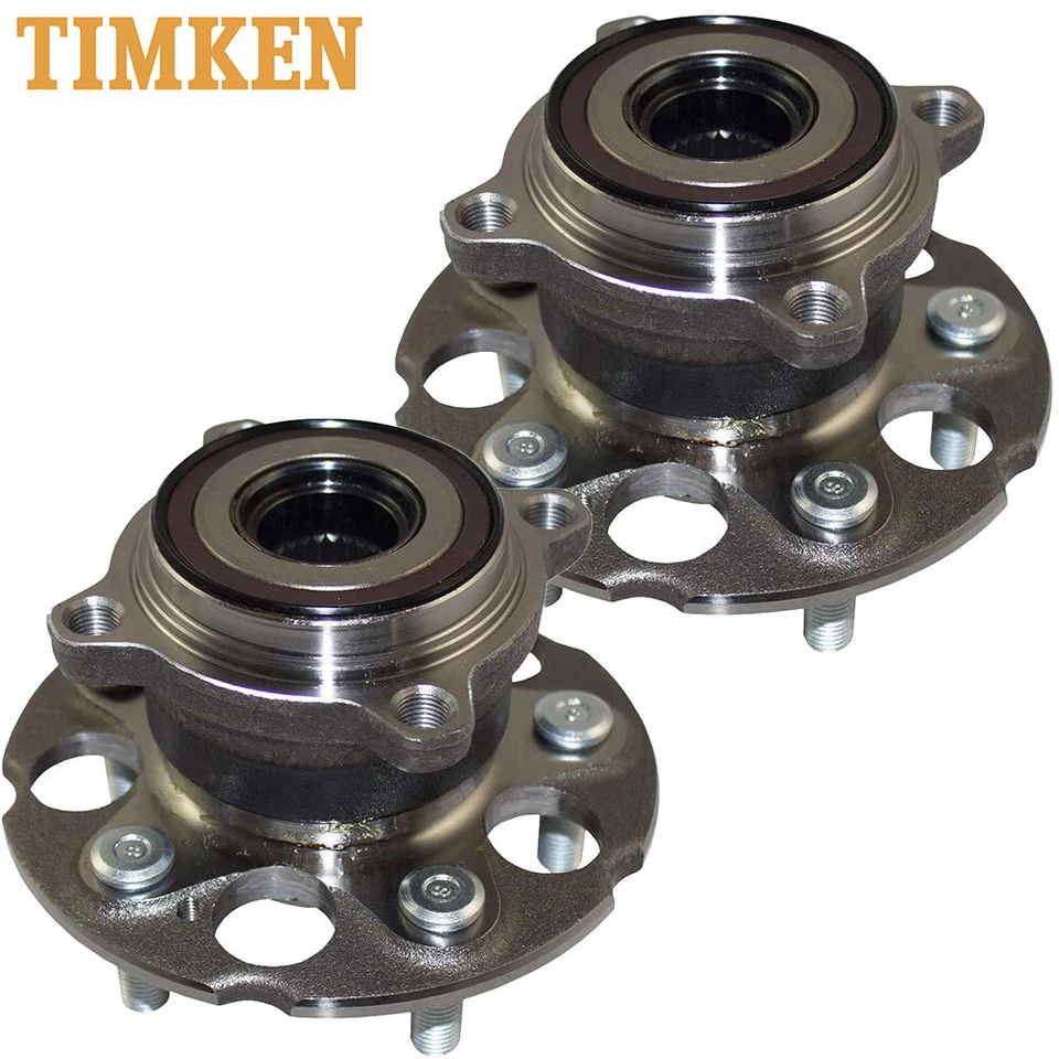 Par de cojinetes de cubo de rueda trasera Timken para Honda CR-V 2007-2011 2007-2018 Acura RDX Foto 4 de 4
