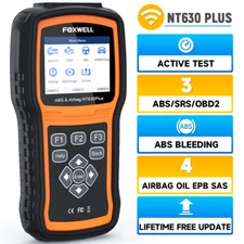 FOXWELL NT630 Pro OBD2 Scanner Car Diagnostic Bidirectional ABS SRS Oil Reset