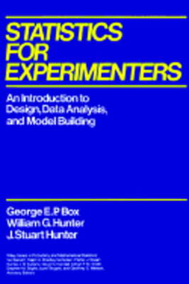 Statistics for Experimenters: An Introduction to Design, Data Analysis, and