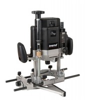 Trend T11ek 2000w 1/2 Variable Speed Router 240v Free Router Bits Worth £54.41 Trend T11ek 2000w 1/2 Variable Speed Router 240v Free Router Bits Worth £54.41