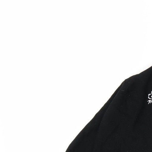 M&Co Womens Black V-Neck Viscose Blend Cardigan Size S - CROPPED - Picture 3 of 12