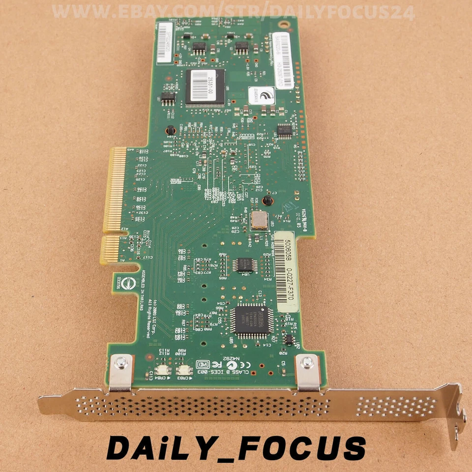 Para IBM M1015 9220-8i (=9210-8i) 6 Gbps SAS P20 Modo IT NAS FreeRAID CON 2 cables Foto 4 de 4