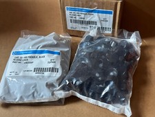 144x Pack Lot Wheaton 20-400 Black PE Cone Liner Phenolic Screw Cap