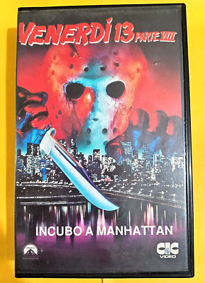 FREITAG DER 13. - Teil VIII - Albtraum auf Manhattan ( 1989 ) # VHS - CiC - Big Box #