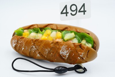 Hot Dog Vegetarian Keychain Soft Figure