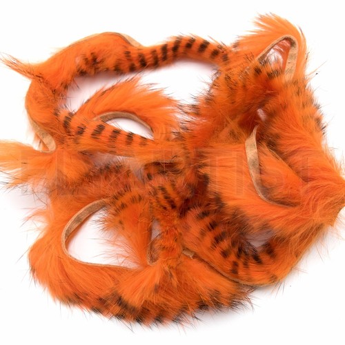 MAGNUM RABBIT STRIPS - BULK 18 PER PACK - Hareline Fly Tying Zonker Hide NEW - Foto 6