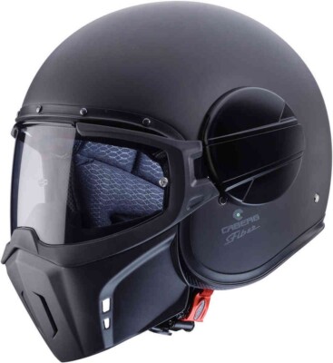 CASCO JET CABERG GHOST MATT BLACK