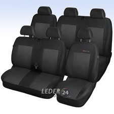 Passend für VW T6  6 Sitze  BJ 2015 -2024 Maß Sitzbezüge Schonbezüge P3