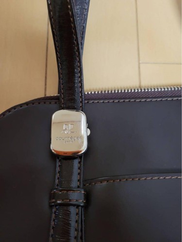 courreges dark brown bag 13 - Picture 3 of 5