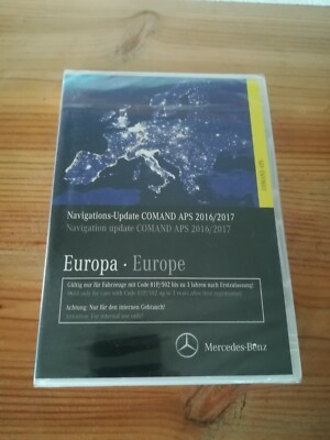 DVD Navigation MERCEDES COMAND APS NTG 2.5 EUROPA 2016/2017 A2198272000 zitrus