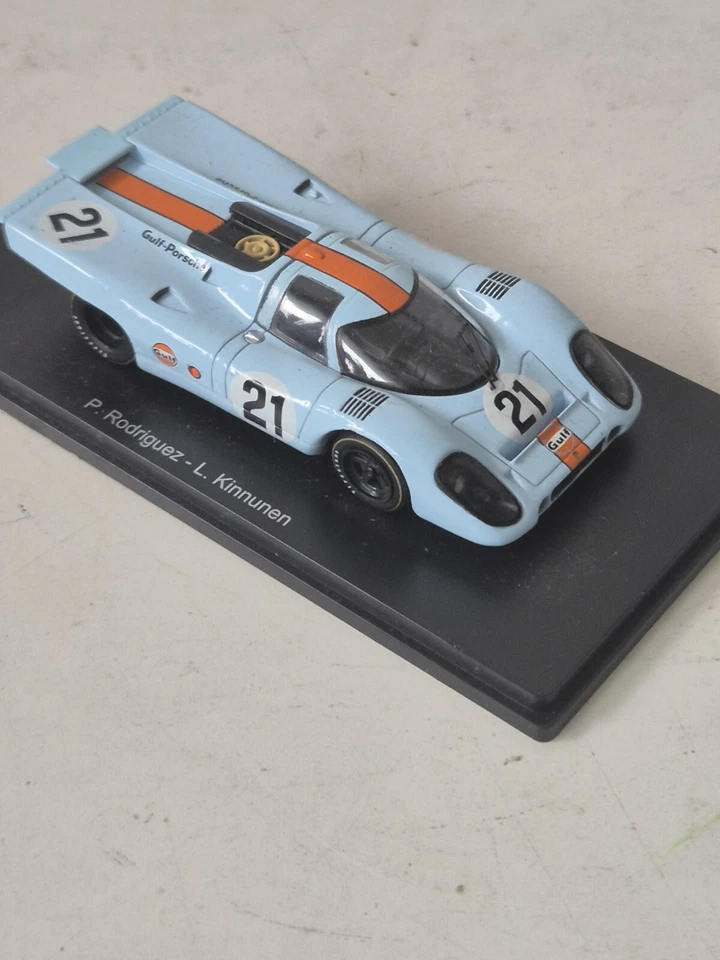 Porsche 917K Gulf #21 Len Mans 1970 Spark 1/43 Replica Rodriguez / Kinnunen - Image 2 of 4