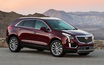 E&G 2017-2023 Cadillac XT5 Upper & Lower Chrome w/Black FINE Mesh Grille w/cam