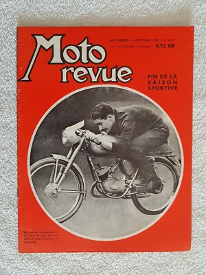 MOTORRAD REVUE NR. 1.510 8.10.1960 GIULIETTA CIRCUIT D'AVIGNON BMW R60 GP DES NATIONS