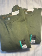 LOT OF 2 ATHLETIC WORKS FLEECE CREW SWEATSHIRTS L 10-12 YOUTH UNISEX