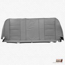 2002 Ford F250 F350 Lariat Bench Bottom Seat Cover Perforated Leather Color Gray