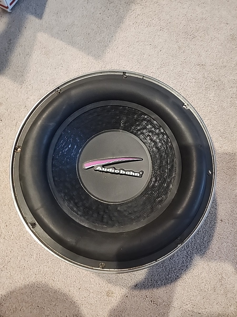 Audiobahn Subwoofer 12” Aw1200EU 700Watts | eBay Audiobahn Subwoofer 12” Aw1200EU 700Watts | eBay