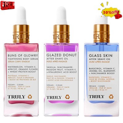 Truly Beauty After Shave Oil For Smooth Skin Glazed Donut After Shave Oil H I9N4