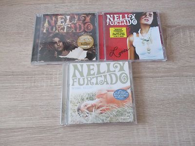 Nelly Furtado 3 CD Musik Sammlung Loose + Folklore + Whoa,Nelly!