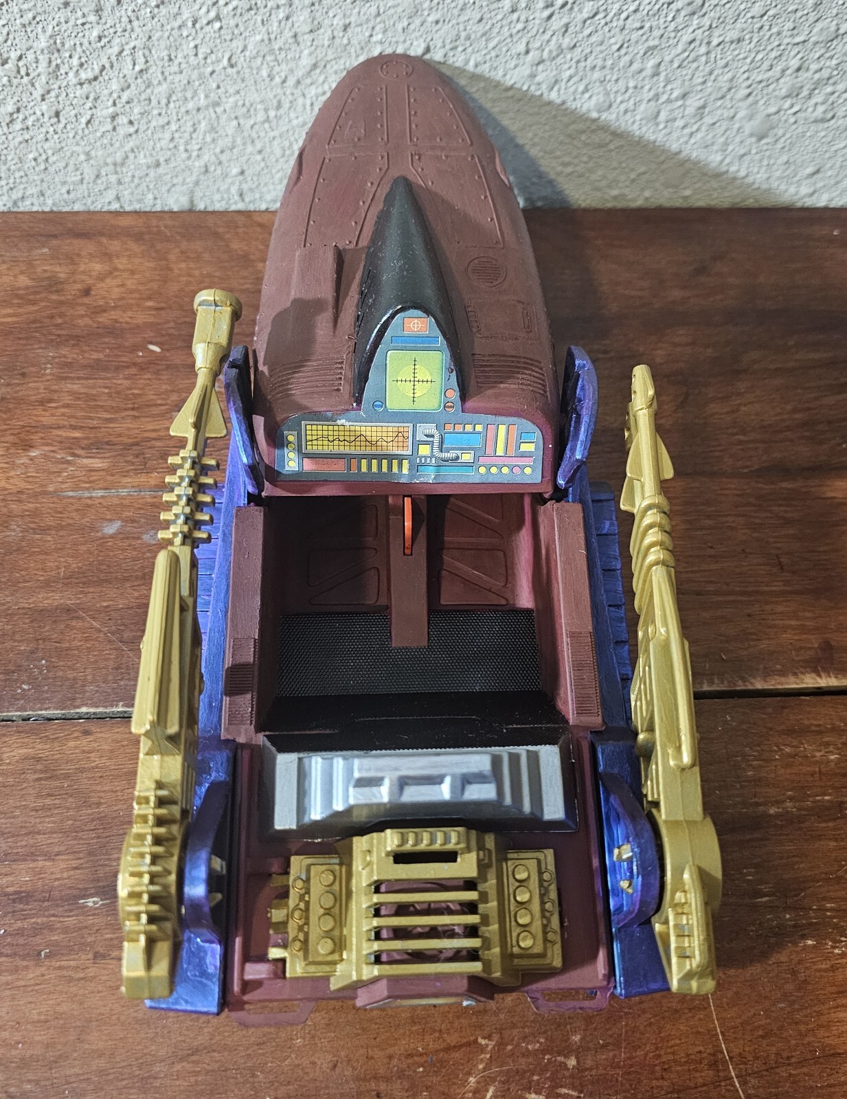 Vintage 1984 HeMan MOTU Landshark Vehicle Custom Painted eBay