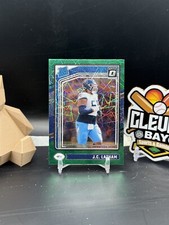 J.C. Latham 2024 Donruss Optic Rated Rookie Green Lazer (BHR)