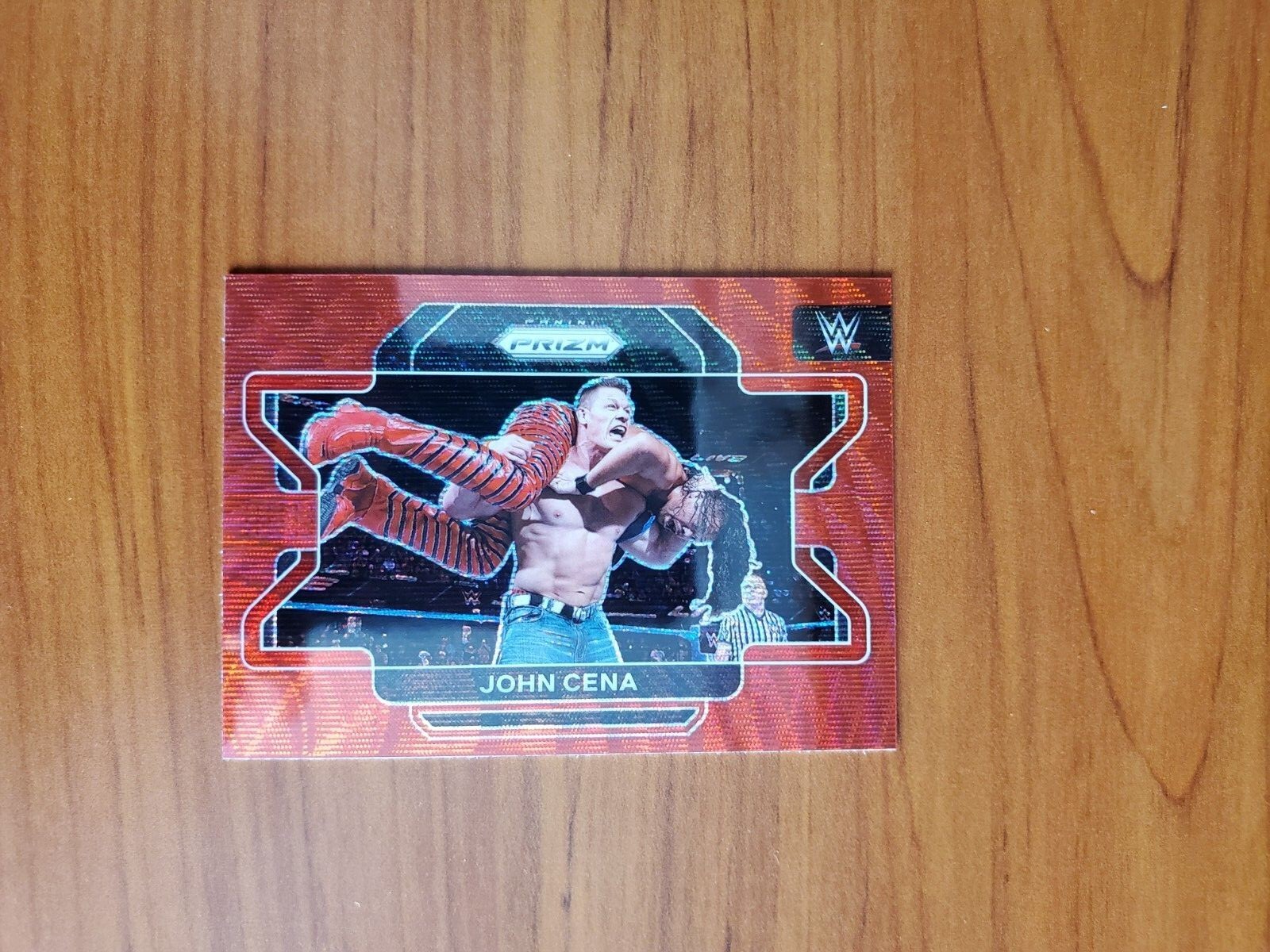 John Cena - 2022 Panini Prizm WWE Wrestling Debut Edition #45 - RUBY WAVE