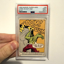 1966 Donruss Marvel Super Heroes Trading Cards 27