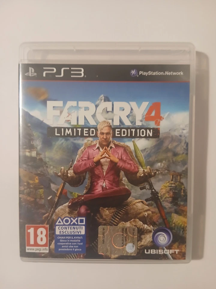 FAR CRY 4 PS3 PLAYSTATION 3 ACTION FREE ROAMING ITALIANO BUONE CONDIZIONI, foto 1 di 5
