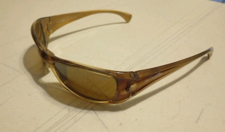 Arnette Stance 4020 - 194/6U Wrap Sunglasses Matte Italy Made Polarized Fade - Image 3 of 4