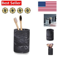 Toothbrush Holder for Bathroom Marble Look, Electric Toothbrush and Toothpast...