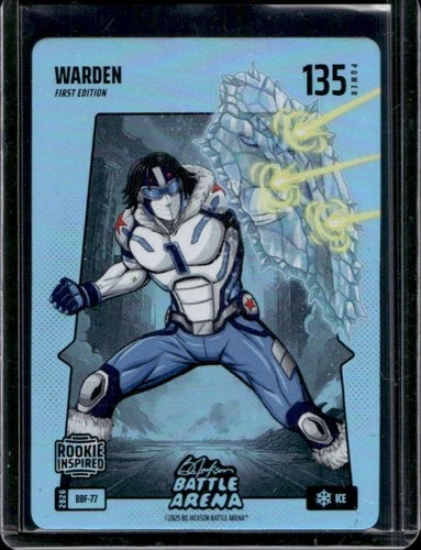 2026 Bo Jackson Battle Arena Griffey Set Warden Blue Battlefoil #BBF-77