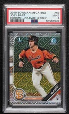 2019 Bowman Chrome Prospects Mega Box Mojo Refractor Joey Bart PSA 9 MINT 02u0