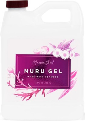 Deep Seaweed Authentic Nuru Massage Gel Concentrate, 33.8 oz