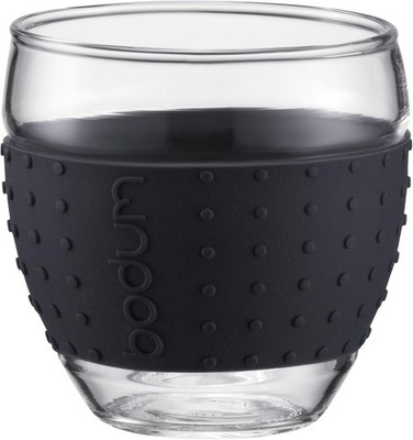 Bodum Pavina Glas 2 Stück 0,1l Trinkgläser Wassergläser Espressoglas 11165 01