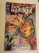 Sub-Mariner #6 2nd Appearance Tiger Shark! Marvel 1968