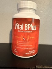  1 Pack Vital B Plus Advanced Blood Support Supplement VitalBPlus 60 Capsules