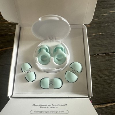 Loop Quiet 2 Ear Plugs Ultra Comfy Reusable 14 dB 24 dB SNR Noise Reduction Mint