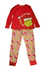 Dr. Seuss The Grinch Men's Matching Family 2-Piece Pajama Set
