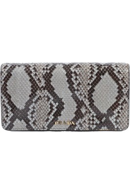 PRADA SCHULTERTASCHE GRAU PYTHON