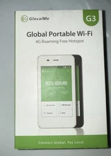 GlocalMe G3 Global Portable Wi-Fi 4G Roaming Free Hotspot (Brand New)