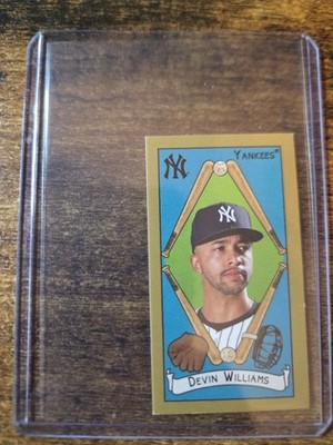 2025 Topps 205 Devin Williams Sweet Caporal Back Mini New York Yankees
